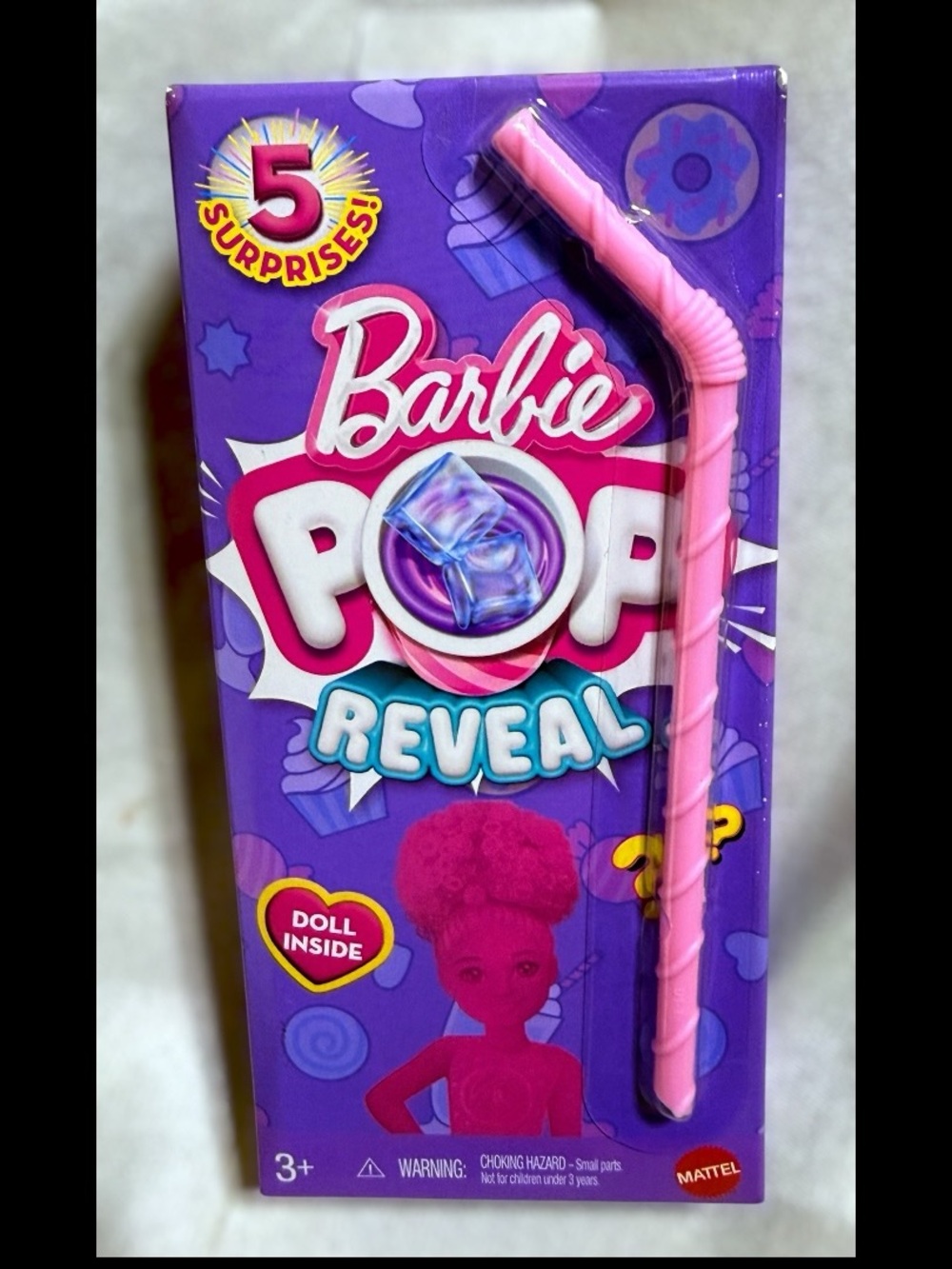 Barbie Pop Reveal Treat Series Fashion Doll Scented Color Change Pet Accessories